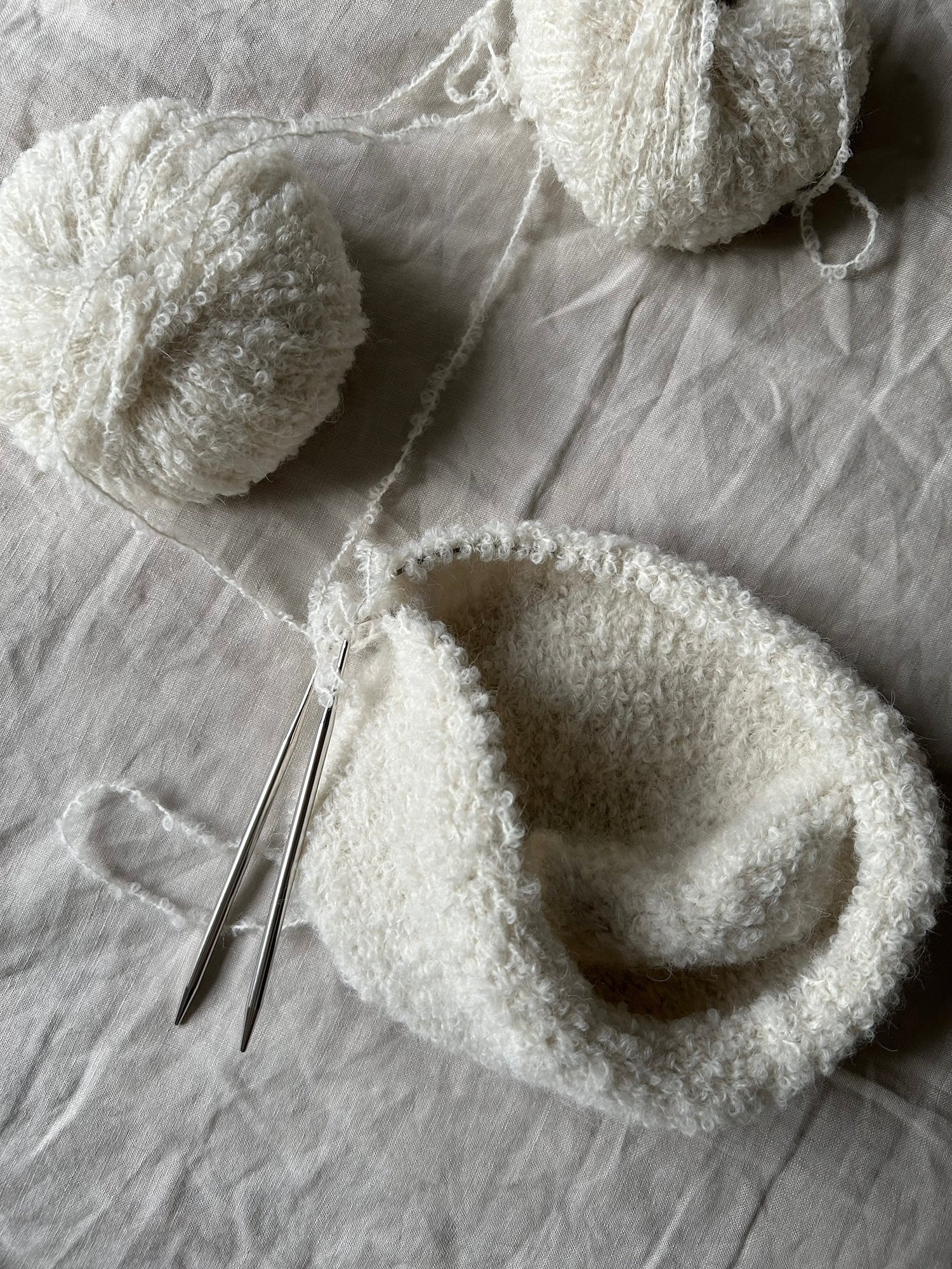 Knitted pieces